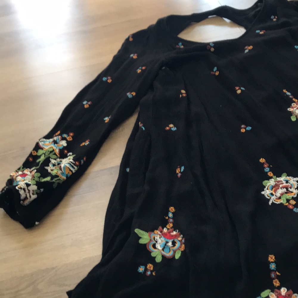 FREE PEOPLE lined embroidery dress - Picture 3 of 5